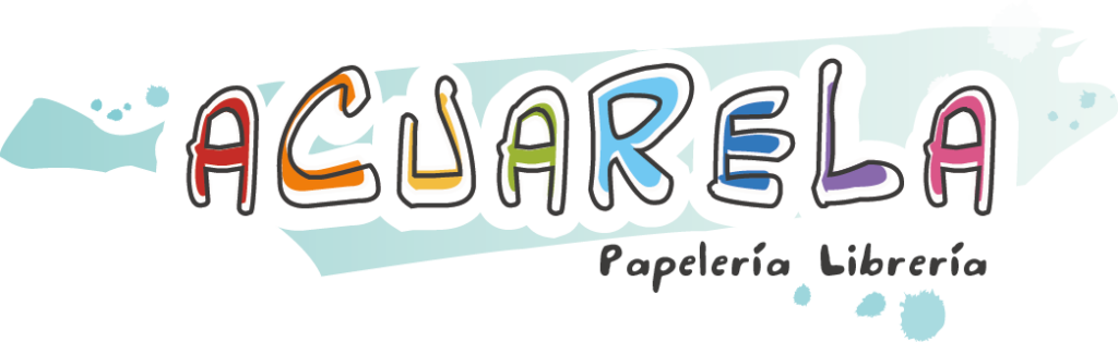 logo acuarela papeleria libreria mairena del alcor sevilla